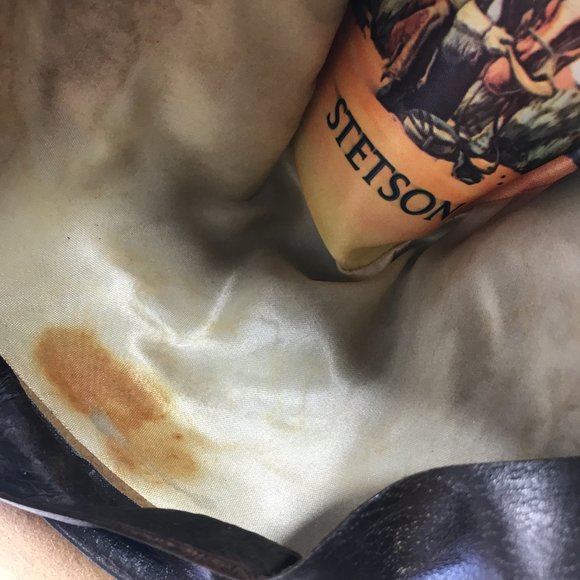 Vintage JB Stetson 4X Beaver XXXX Cowboy Hat Open Road 6 7/8 Oval Long Fit - Picture 12 of 15